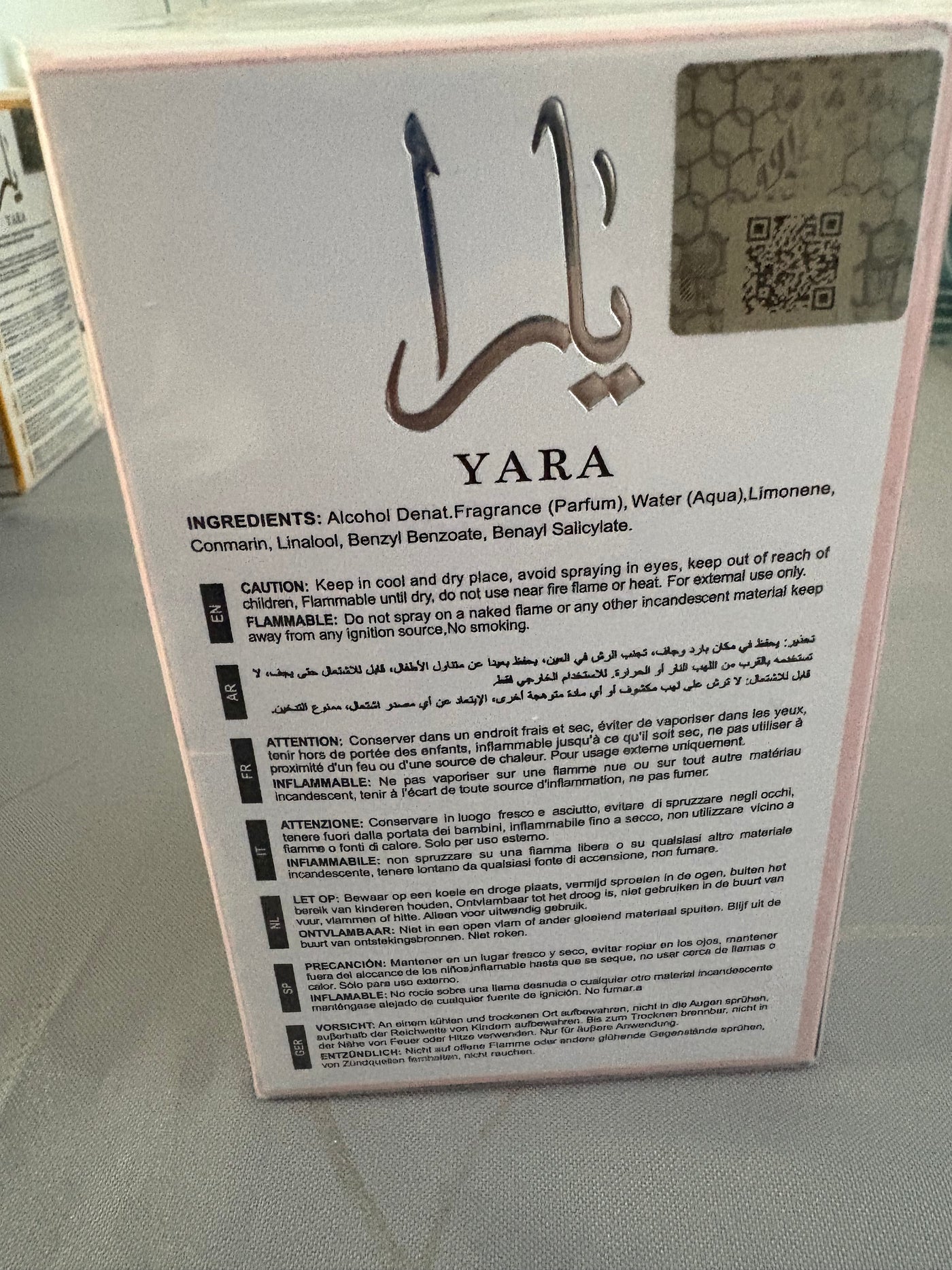 Parfums Yara de chez lattafa