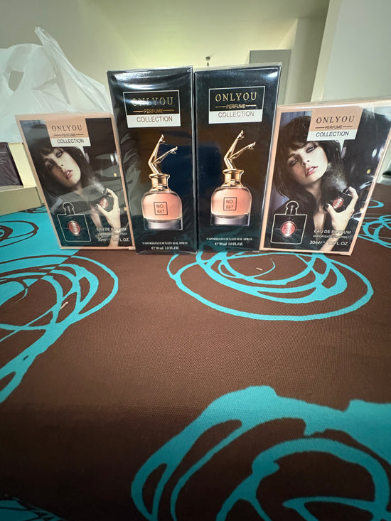 Parfums 30 ml par lots de 4